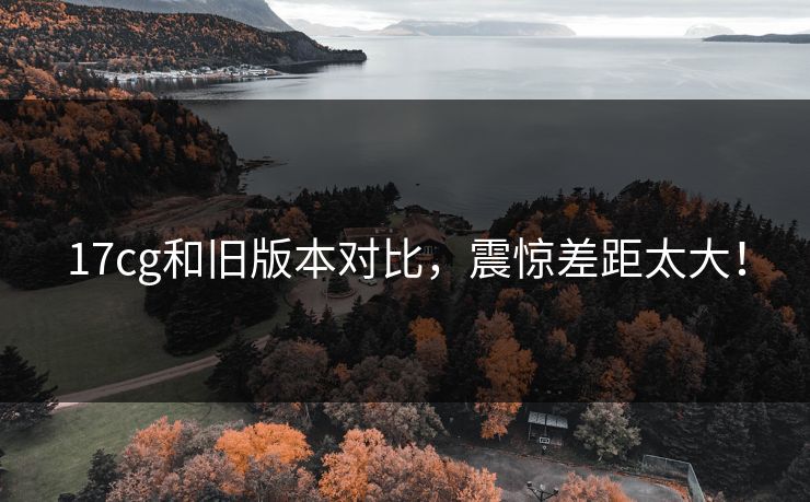 17cg和旧版本对比，震惊差距太大！  第1张